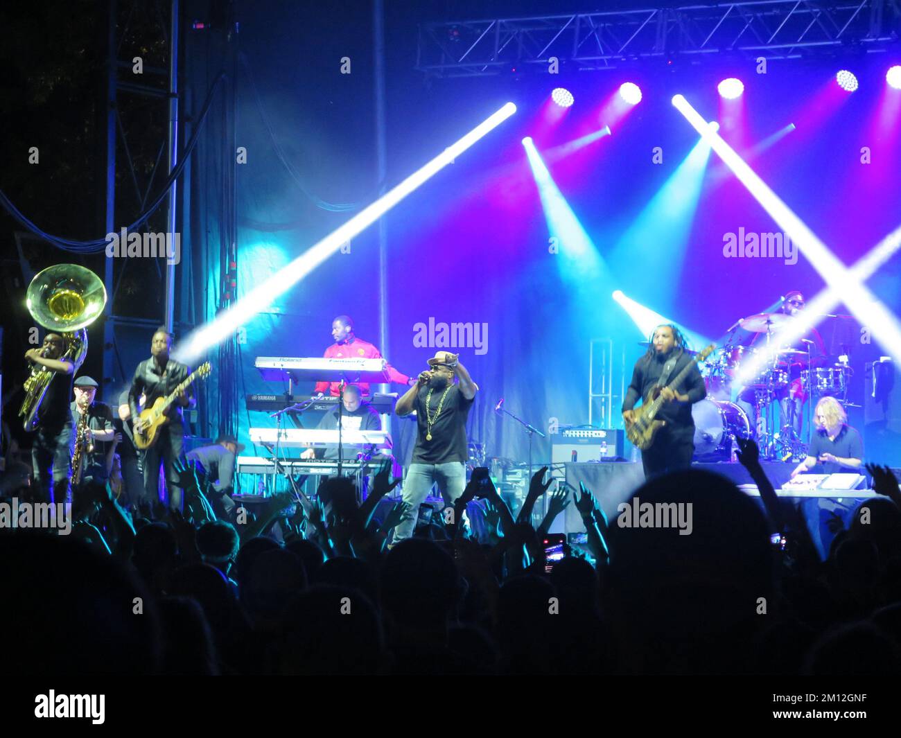 Cayuga Sound Festival The Roots in concert Stock Photo Alamy