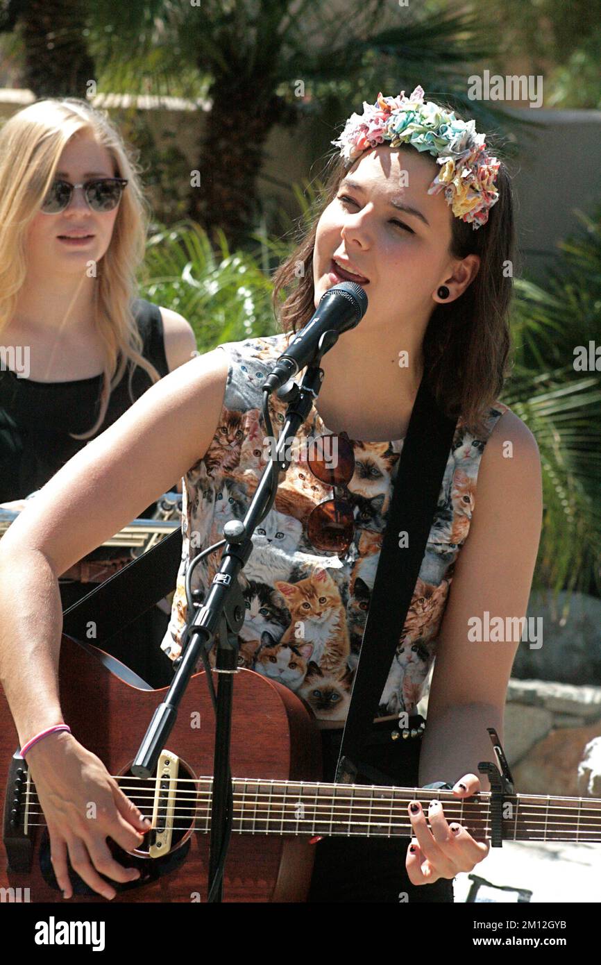Of Monsters and Men in concert Stock Photo Alamy