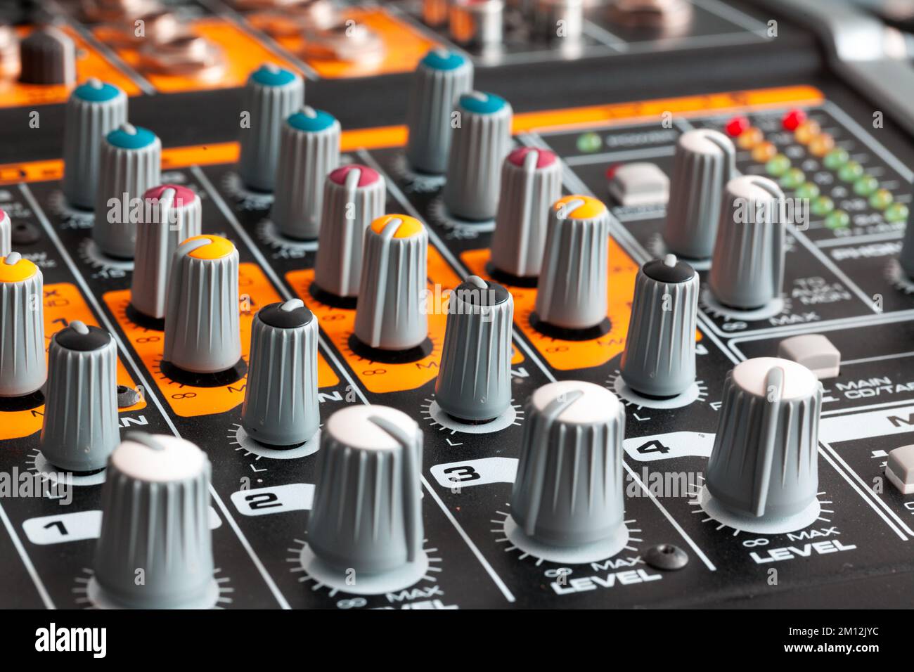 analog mixing pult for music Stock Photo Alamy