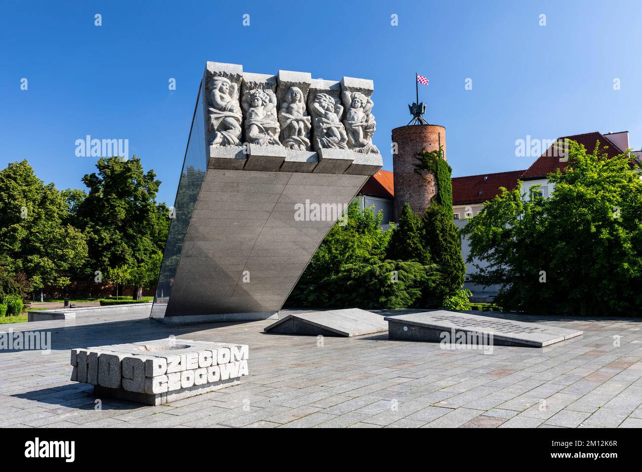 Europe, Poland, Lower Silesia, Glogow Stock Photo