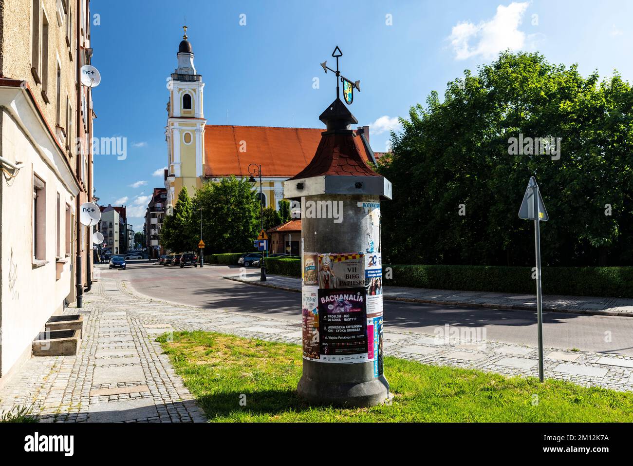 Europe, Poland, Lower Silesia, Glogow Stock Photo