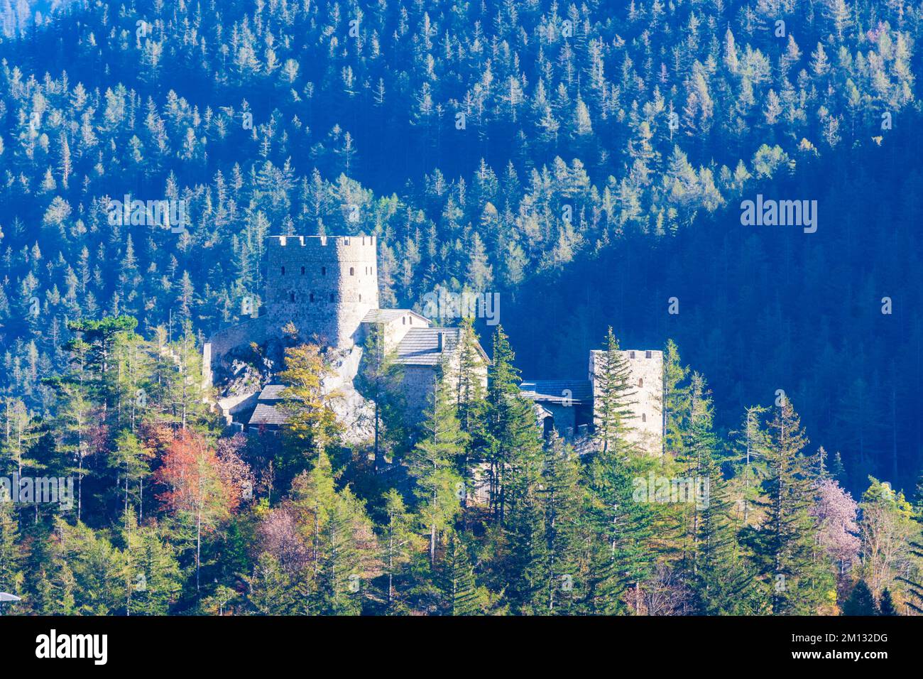 Puchberg am Schneeberg, Losenheim Castle in Vienna Alps (Wiener Alpen), Lower Austria, Austria Stock Photo