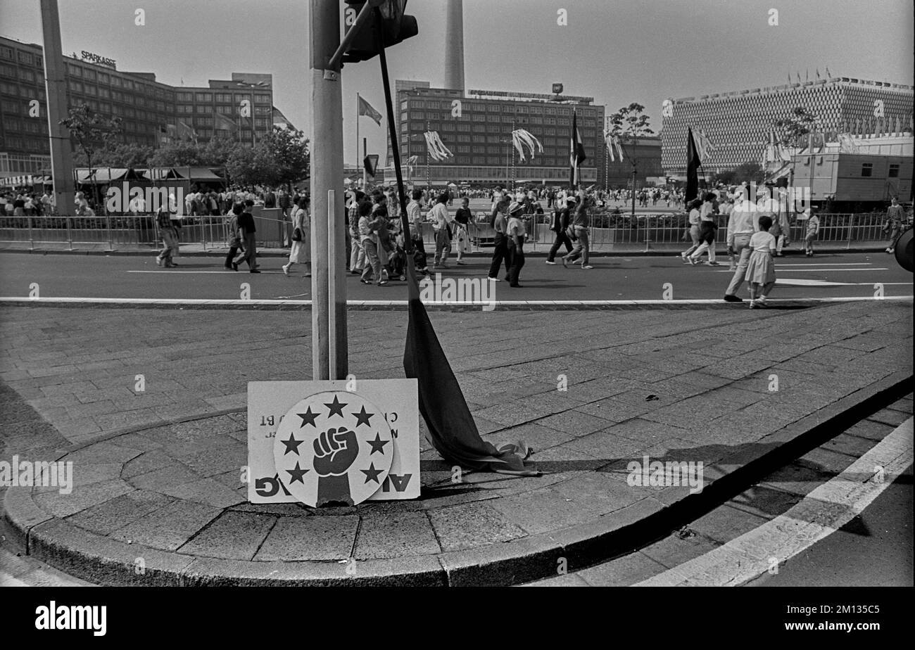 Gdr Demonstration Protest Hi Res Stock Photography And Images Alamy