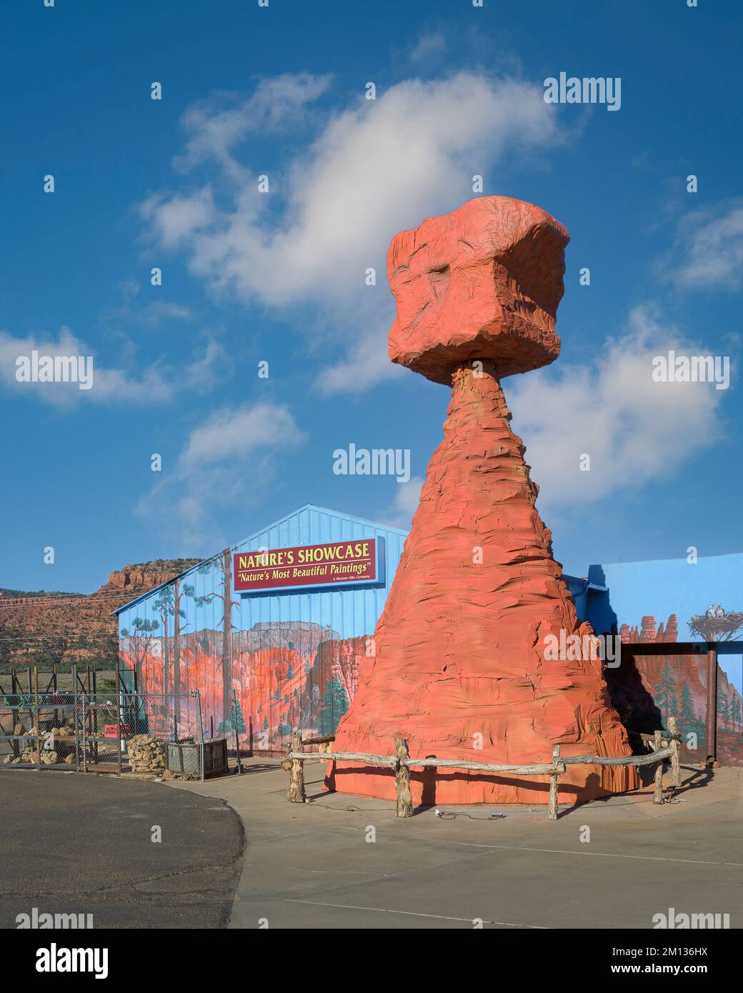 Nature's Showcase rock gift shop store at Center Street in Kanab, Utah