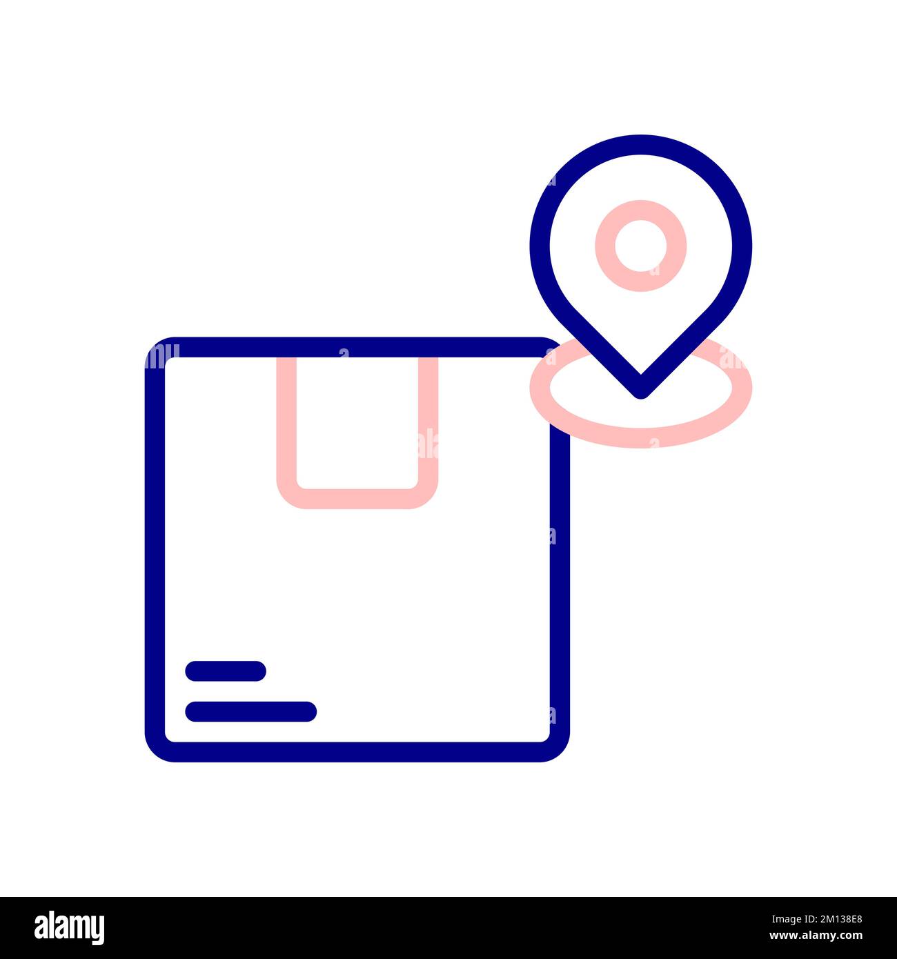Package Location icon, to track the shipment Stock Vector Image & Art ...