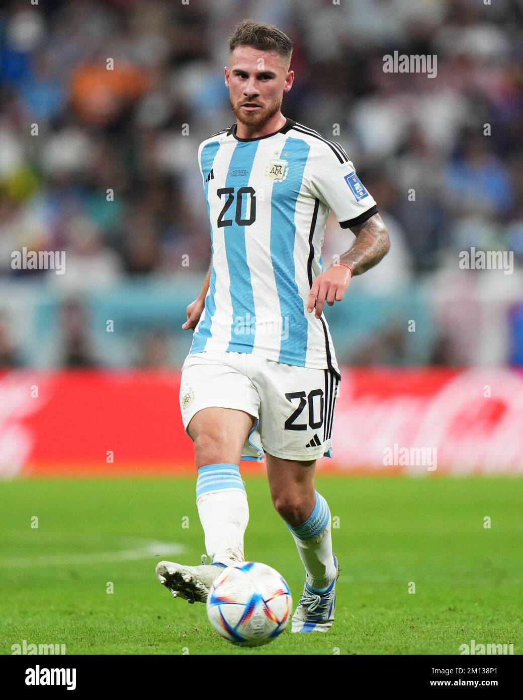 Lusail, Qatar. 09th Dec, 2022. Alexis Mac Allister of Argentina during