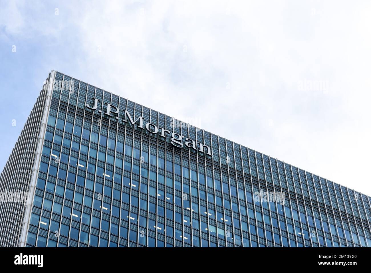 London, UK September 11 2022 JP an American investment bank