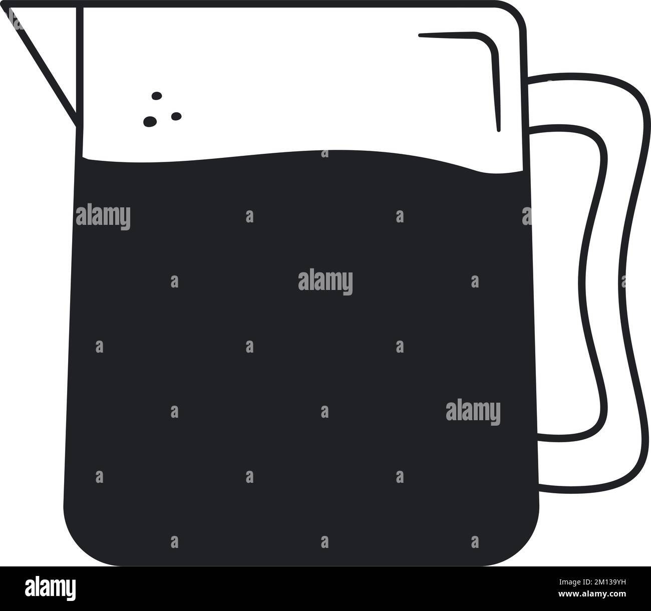 coffee jug illustration Stock Vector Image & Art Alamy