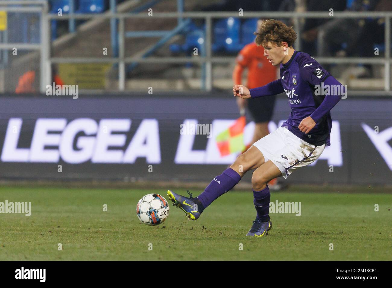 RSCA Futures' players pictured before a soccer match between RSC Anderlecht  Futures and KMSK Deinze, Sunday 14 August 2022 in Anderlecht, on day 1 of  the 2022-2023 'Challenger Pro League' second division