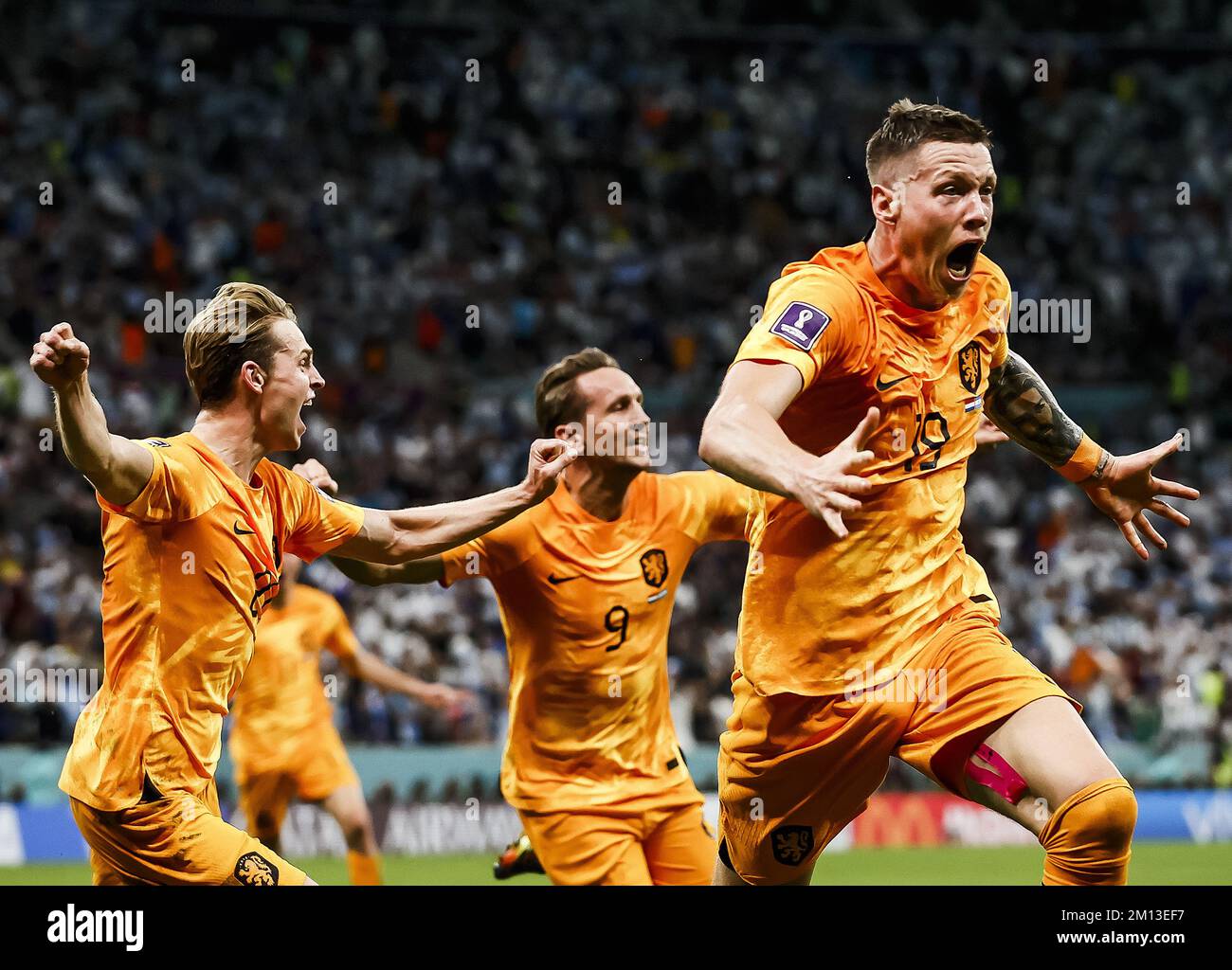 Al Daayen, Qatar. 09th Dec, 2022. AL DAAYEN Wout Weghorst of Holland