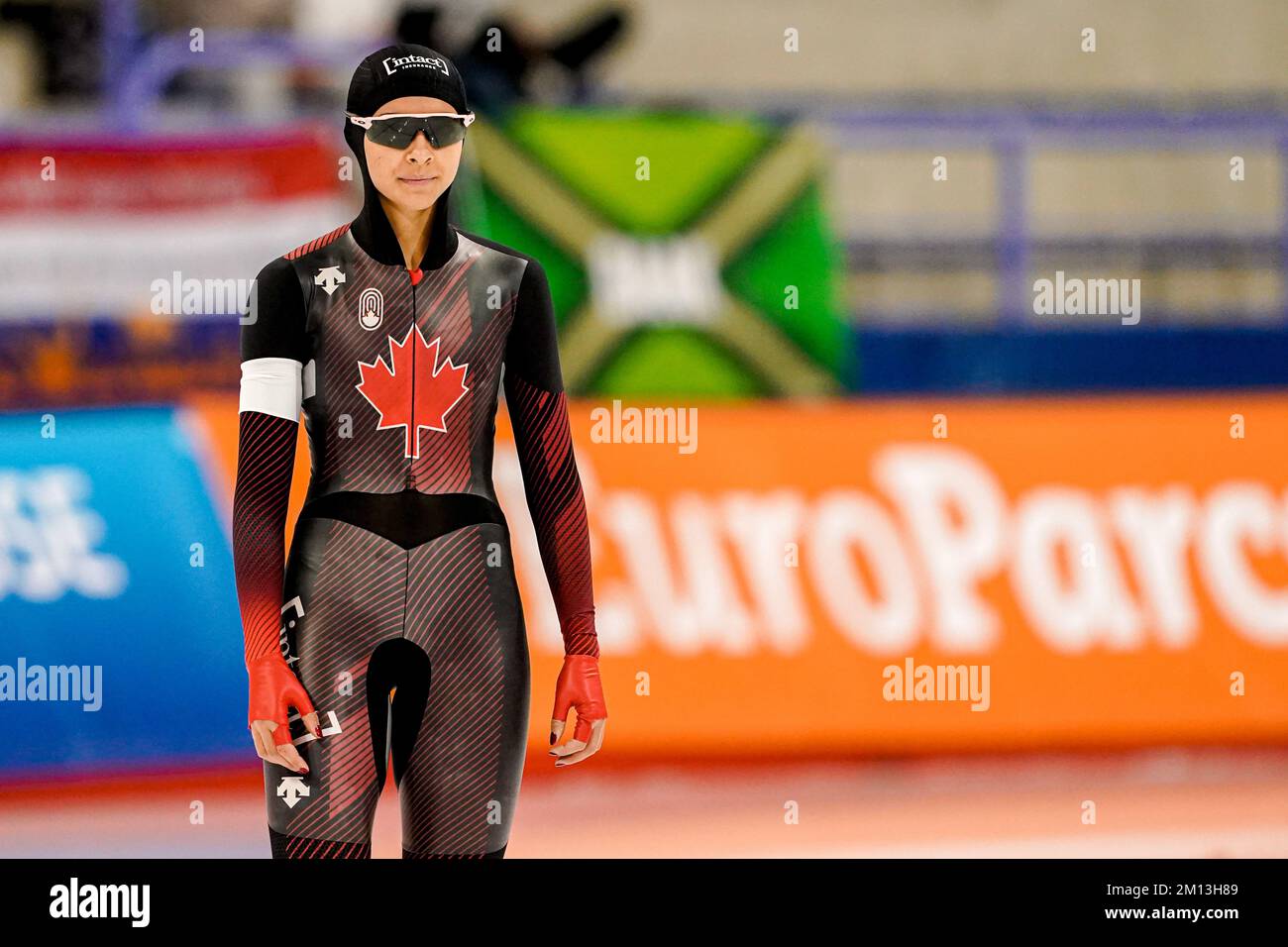 CALGARY, CANADA DECEMBER 9 Carolina Hiller of Canada competing on