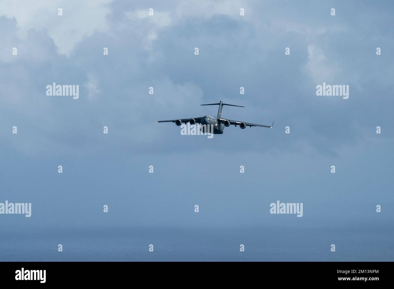 A U.S. Air Force C-17 Globemaster III assigned to the 437th Airlift ...