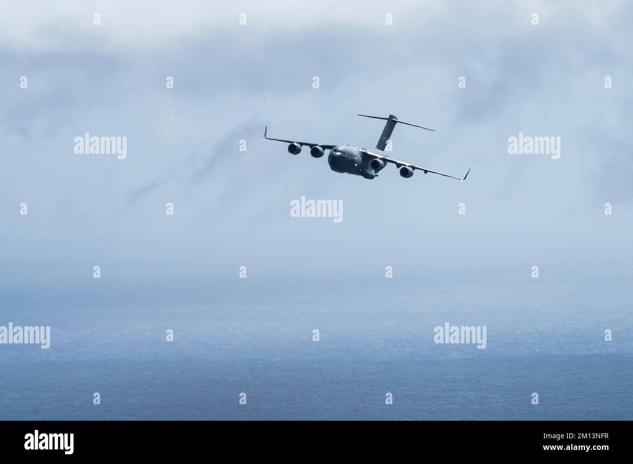 A U.S. Air Force C-17 Globemaster III assigned to the 437th Airlift ...