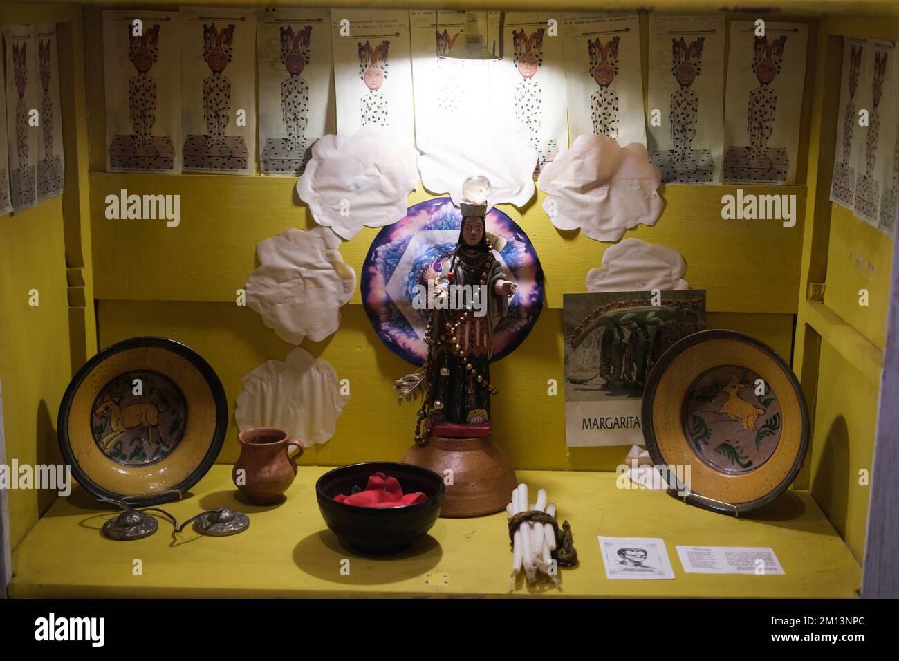 Madrid, Spain. 09th Dec, 2022. A sculpture titled "Altar, cupboard with