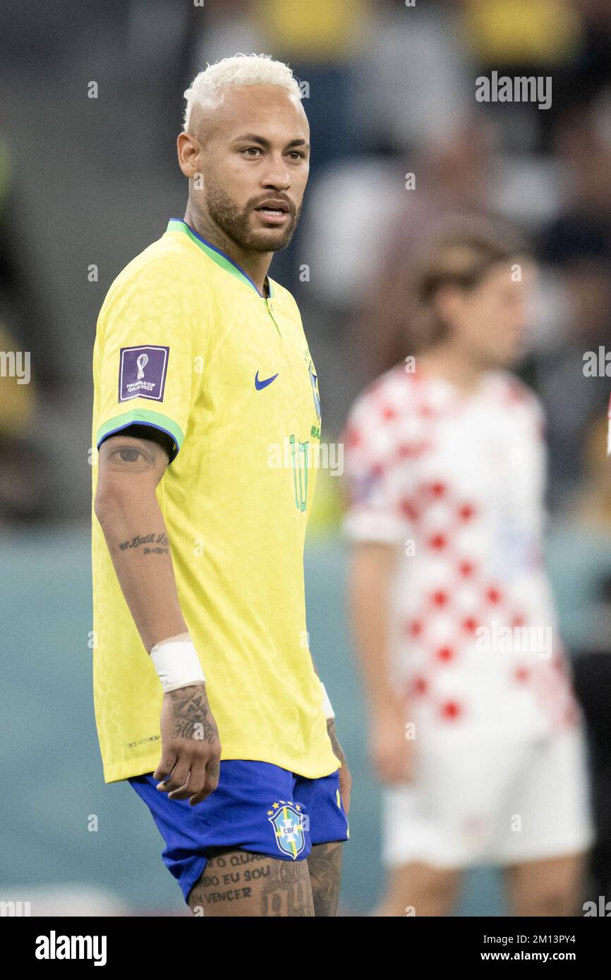 doha-qatar-10th-dec-2022-neymar-jr-of-brazil-in-action-during-the
