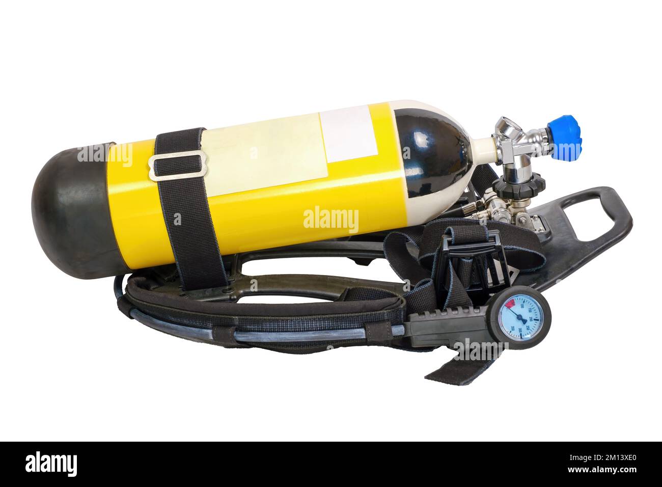 Breathing Air Cylinder Assembly for firefighters Stock Photo Alamy