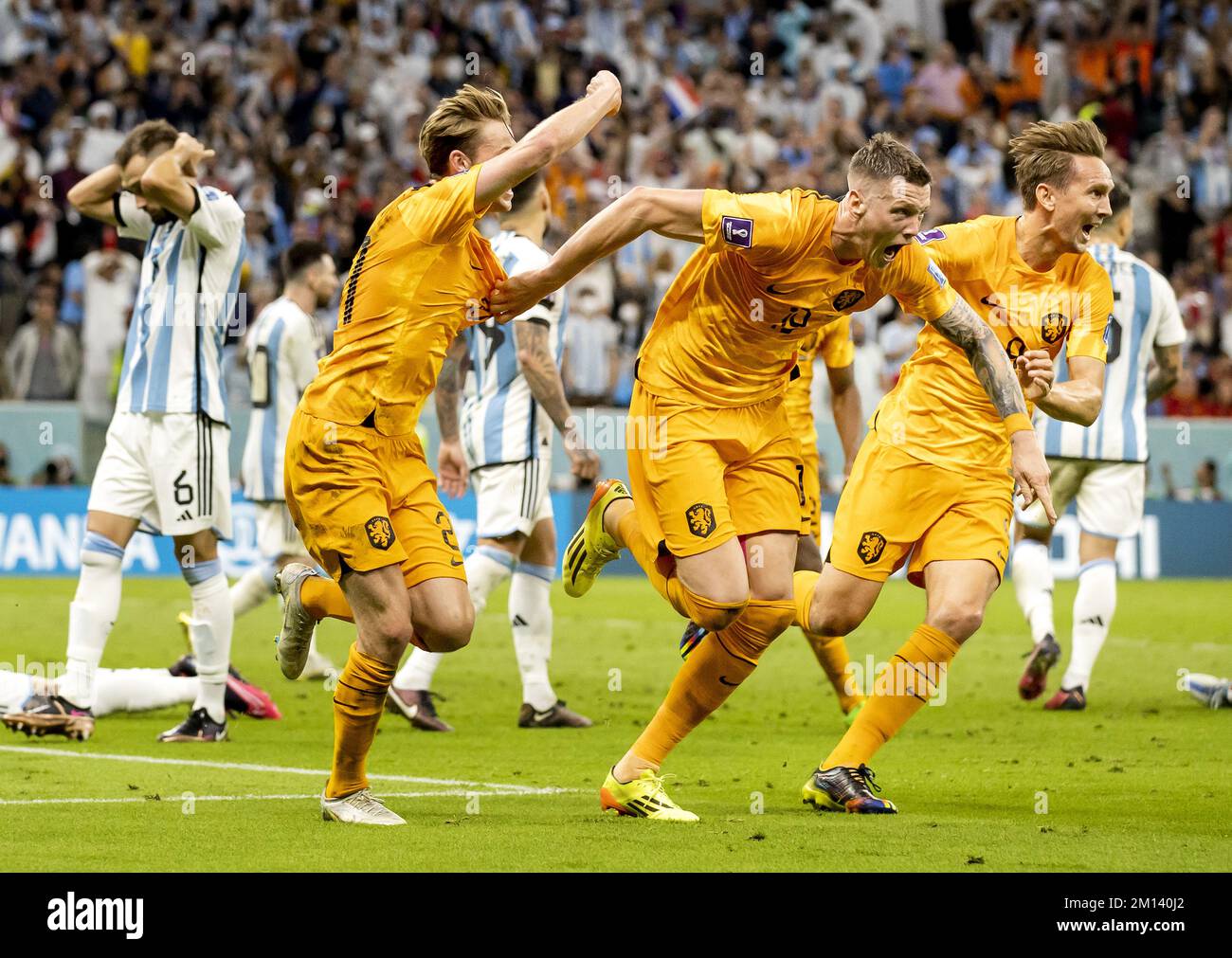 Al Daayen, Qatar. 09th Dec, 2022. AL DAAYEN Wout Weghorst of Holland