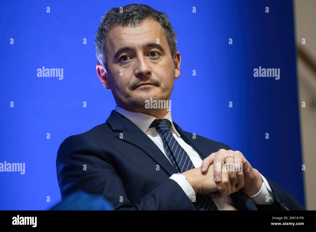 Sollies pont france 09th dec 2022 gerald darmanin minister of the