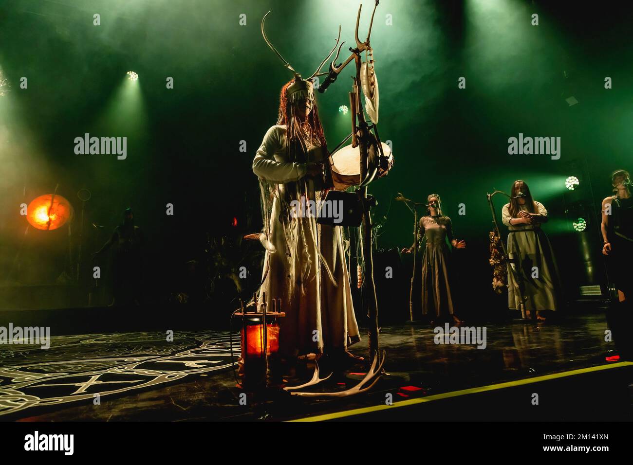 Milan, Italy. 09th Dec, 2022. Maria Franz of the Experimental folk music band Heilung performs live at Alcatraz. Credit: SOPA Images Limited/Alamy Live News Stock Photo