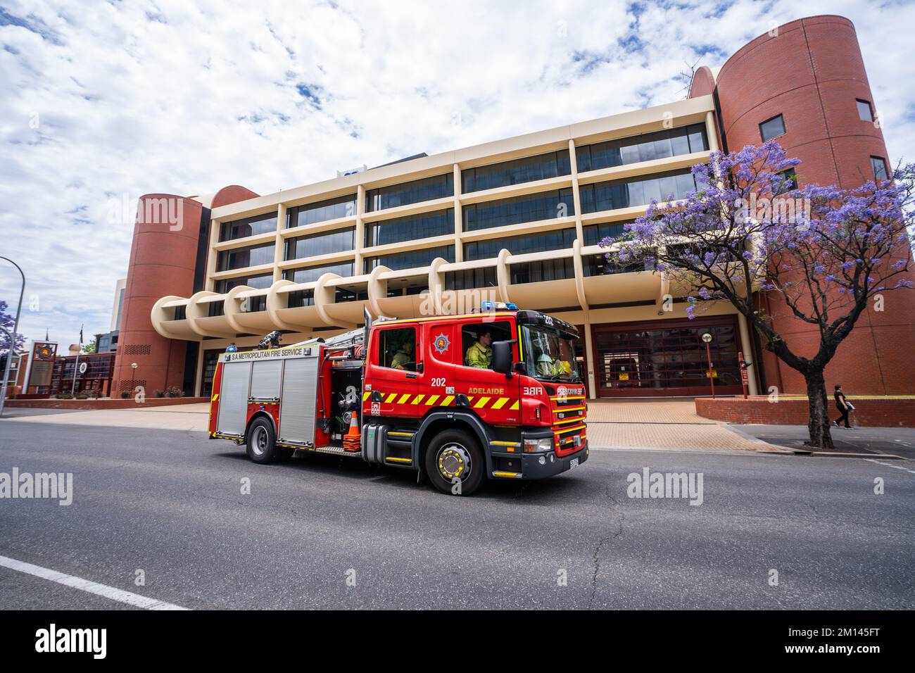South Australian metropolitan fire service station, Adelaide, Australia