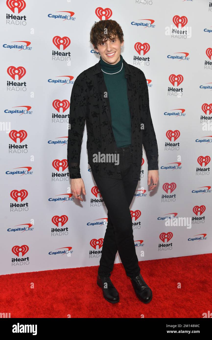 JVKE attends the Z100's iHeartRadio Jingle Ball 2022 at Madison Square