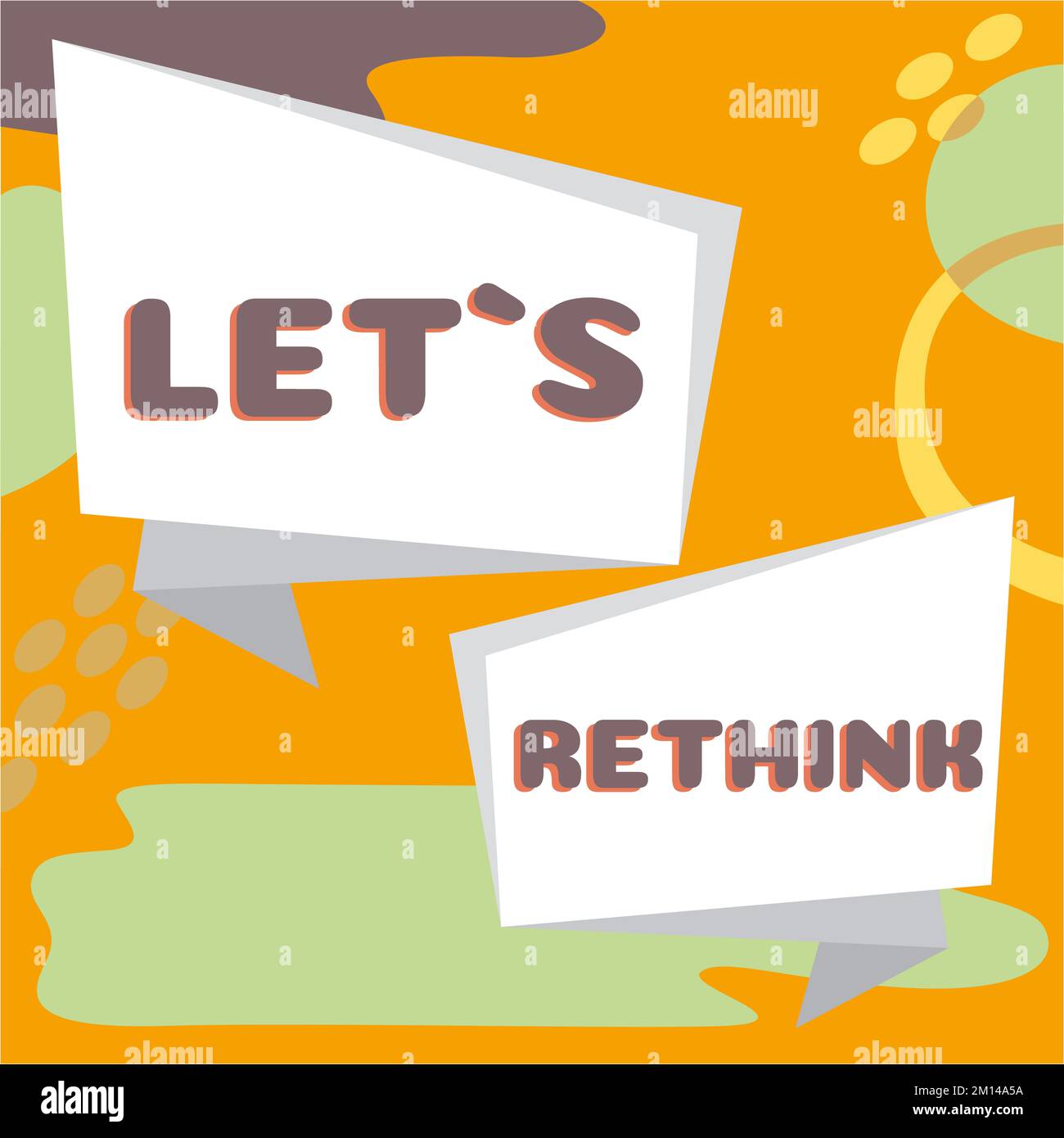 Let's Rethink Handwriting text Let's Rethink. Business approach an Afterthought To ...