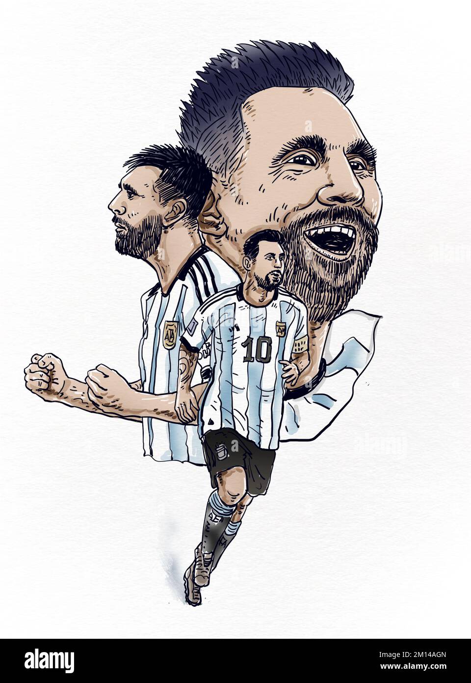 Messi argentina Cut Out Stock Images & Pictures - Alamy