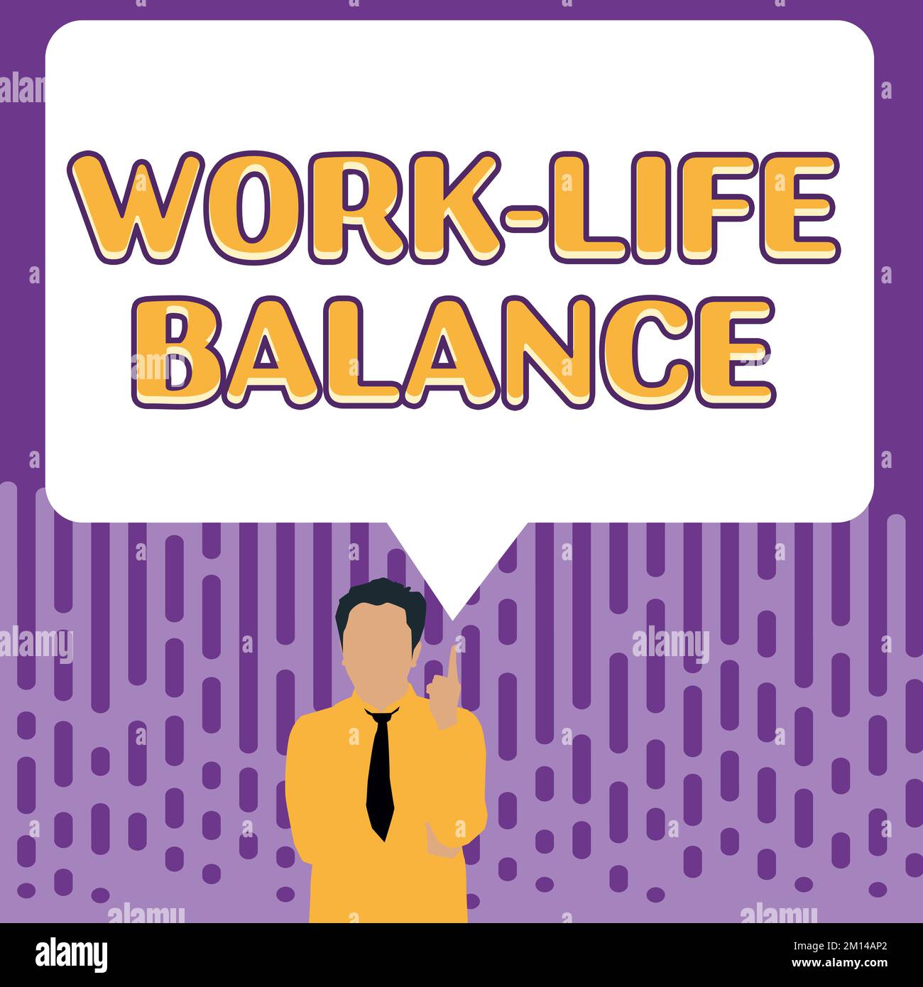 Conceptual caption Work Life Balance. Internet Concept time allocated ...