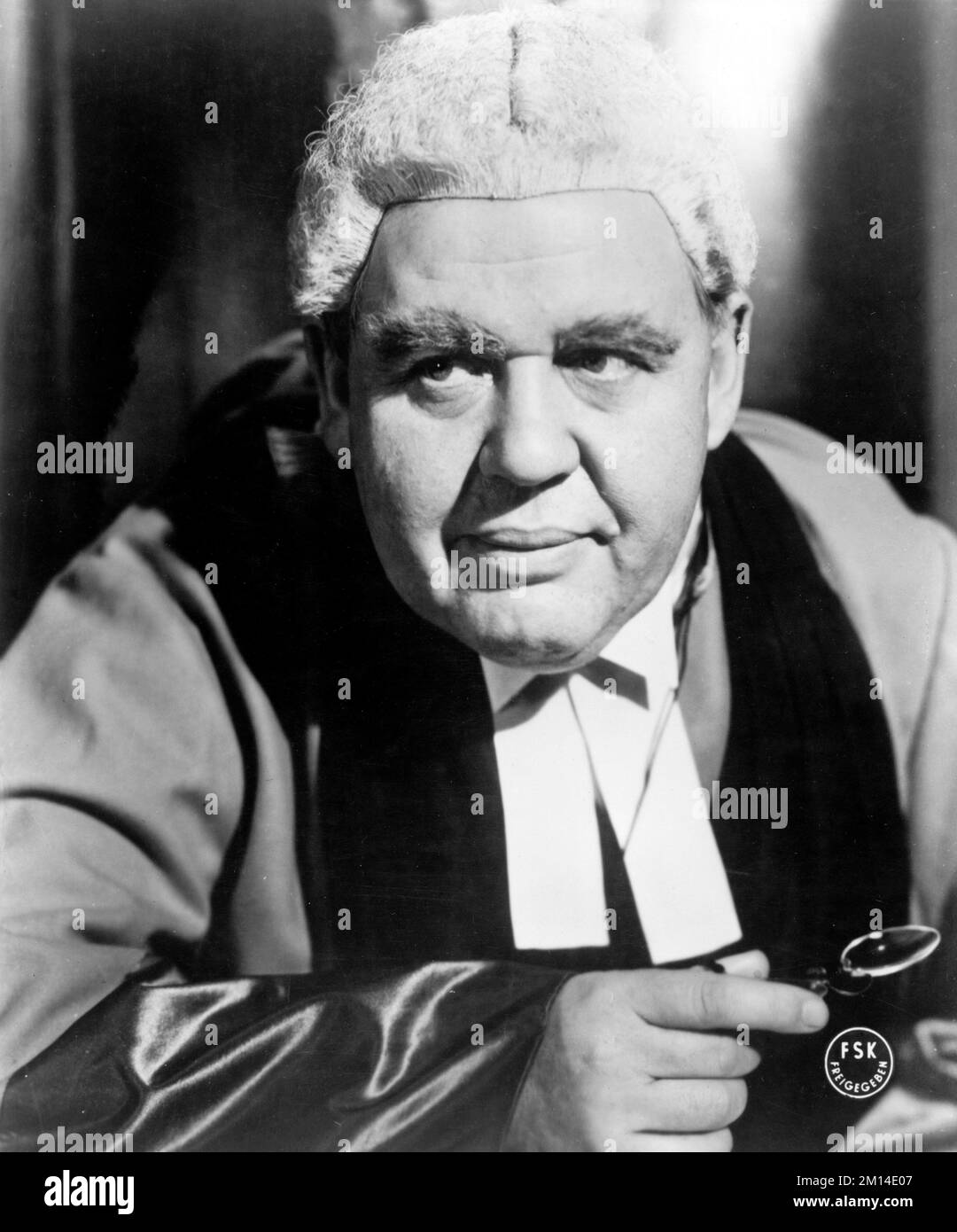 CHARLES LAUGHTON in THE PARADINE CASE (1947), directed by ALFRED