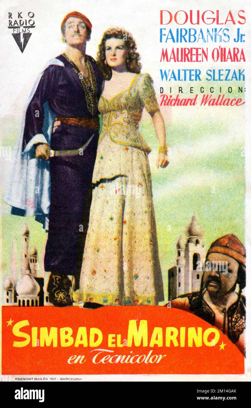 SINBAD, THE SAILOR (1947), directed by RICHARD WALLACE. Credit: RKO / Album Stock Photo