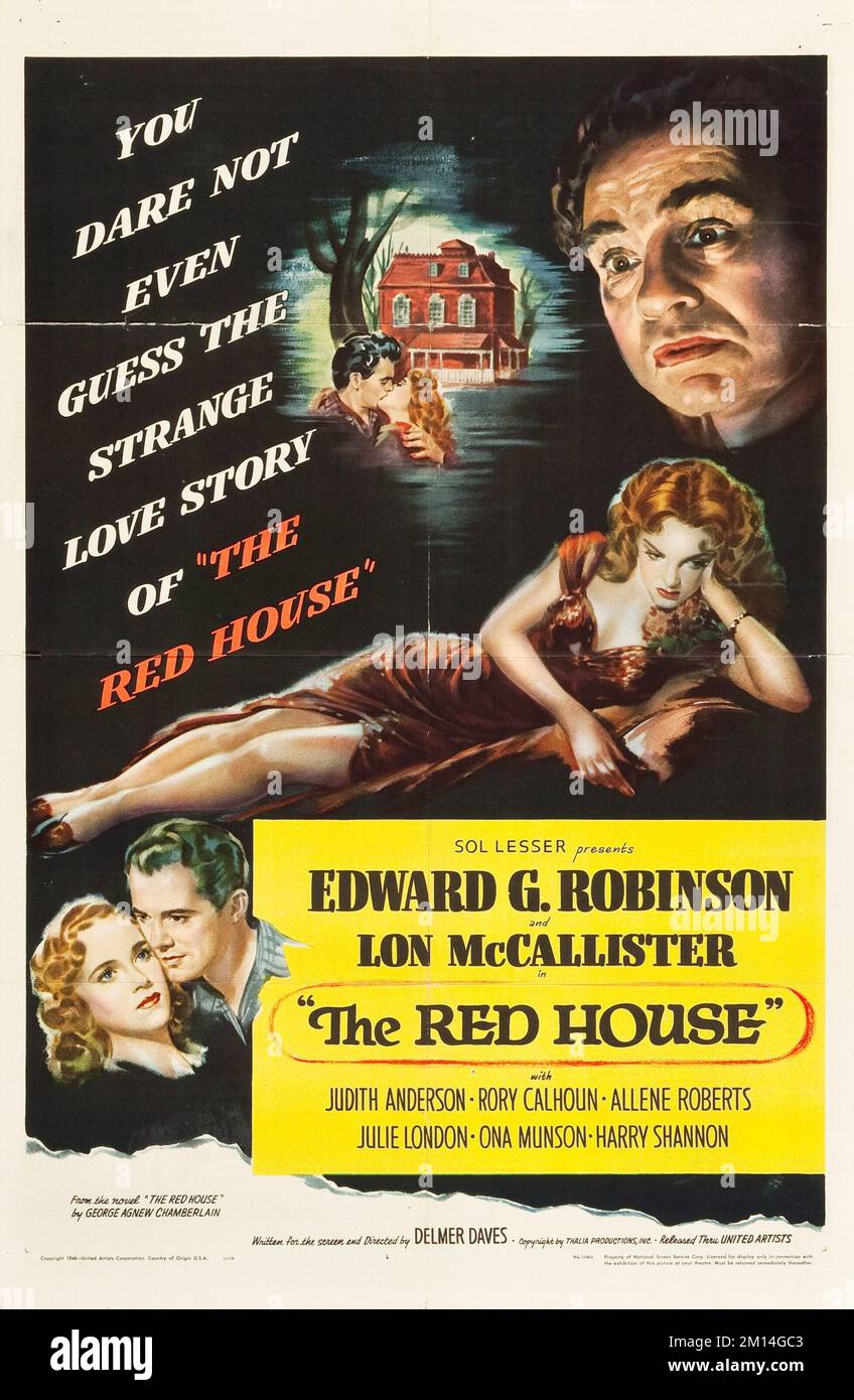 EDWARD G. ROBINSON in THE RED HOUSE (1947), directed by DELMER DAVES
