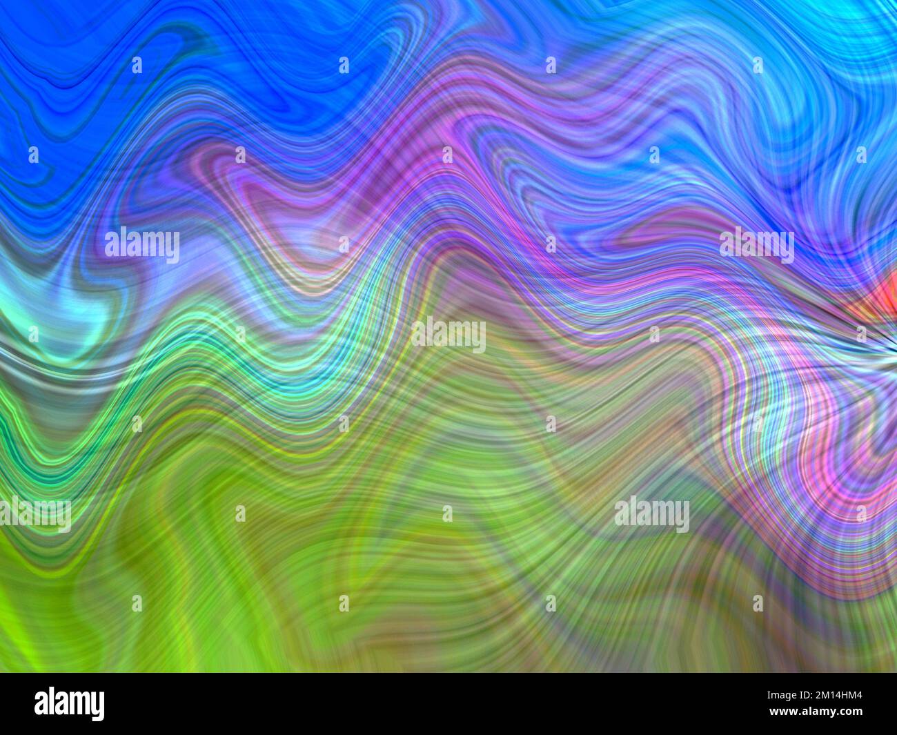 Abstract ppsychedelic thin lines fibers soft shapes vibrant background ...