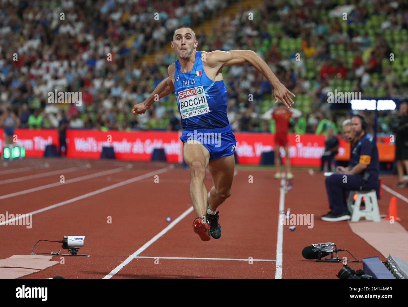 BOCCHI Tobia of Italy MEN'S TRIPLE JUMP FINAL during the European