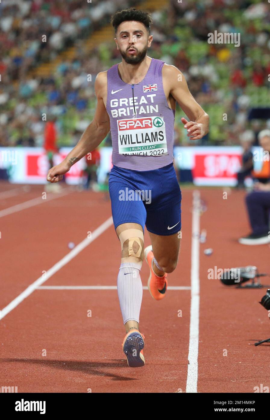 WILLIAMS Ben of Great Britain MEN'S TRIPLE JUMP FINALduring the European Athletics Championships