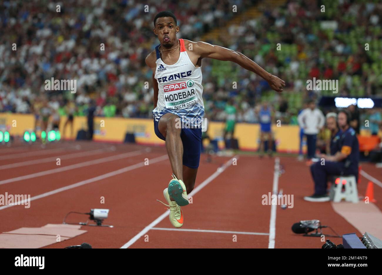 HODEBAR Enzo of France MEN'S TRIPLE JUMP FINALduring the European