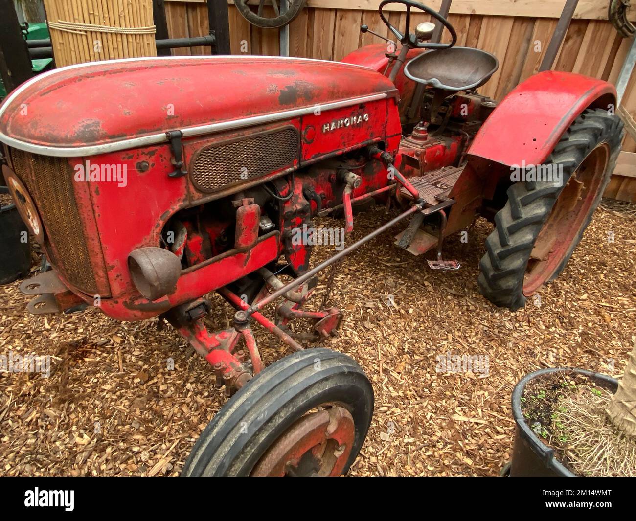 Véhicule agricole tracteur miniature FARM MOTOR vintage collection 