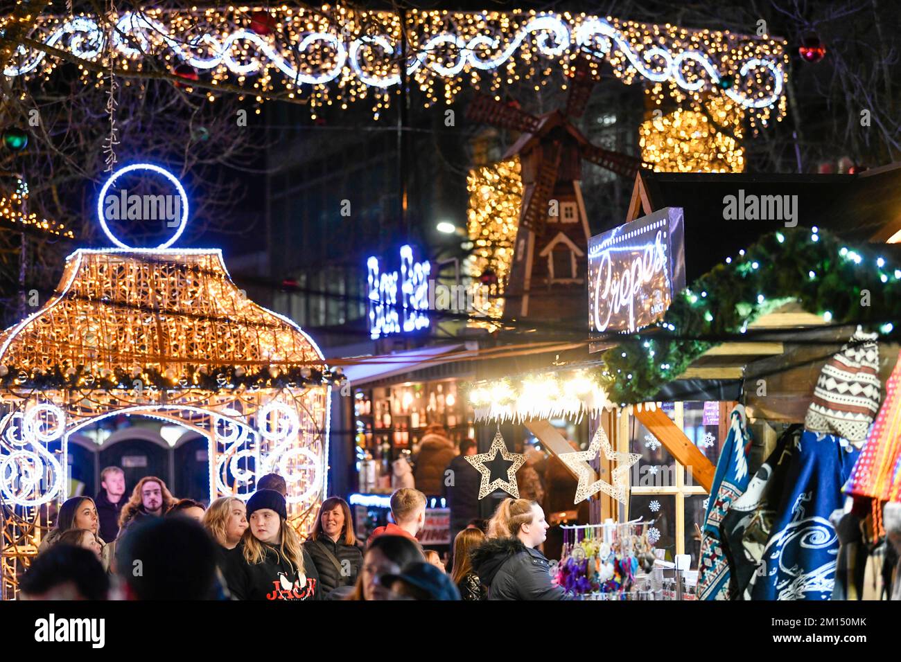 Carlisle Christmas Market 2022 3 December 2022 Stock Photo Alamy