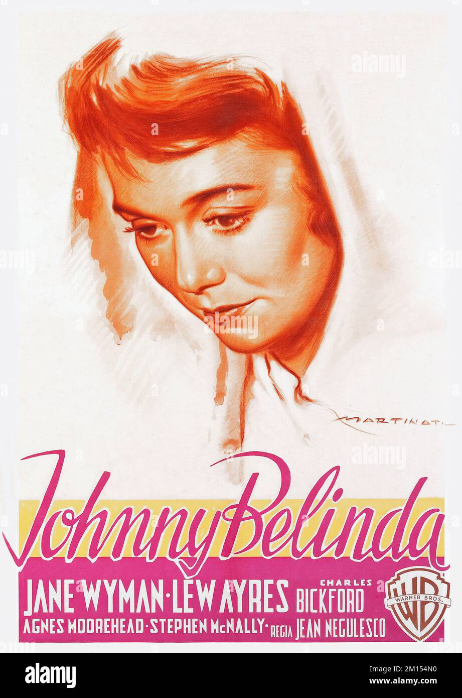 JANE WYMAN in JOHNNY BELINDA (1948), directed by JEAN NEGULESCO. Credit: WARNER BROTHERS / Album Stock Photo