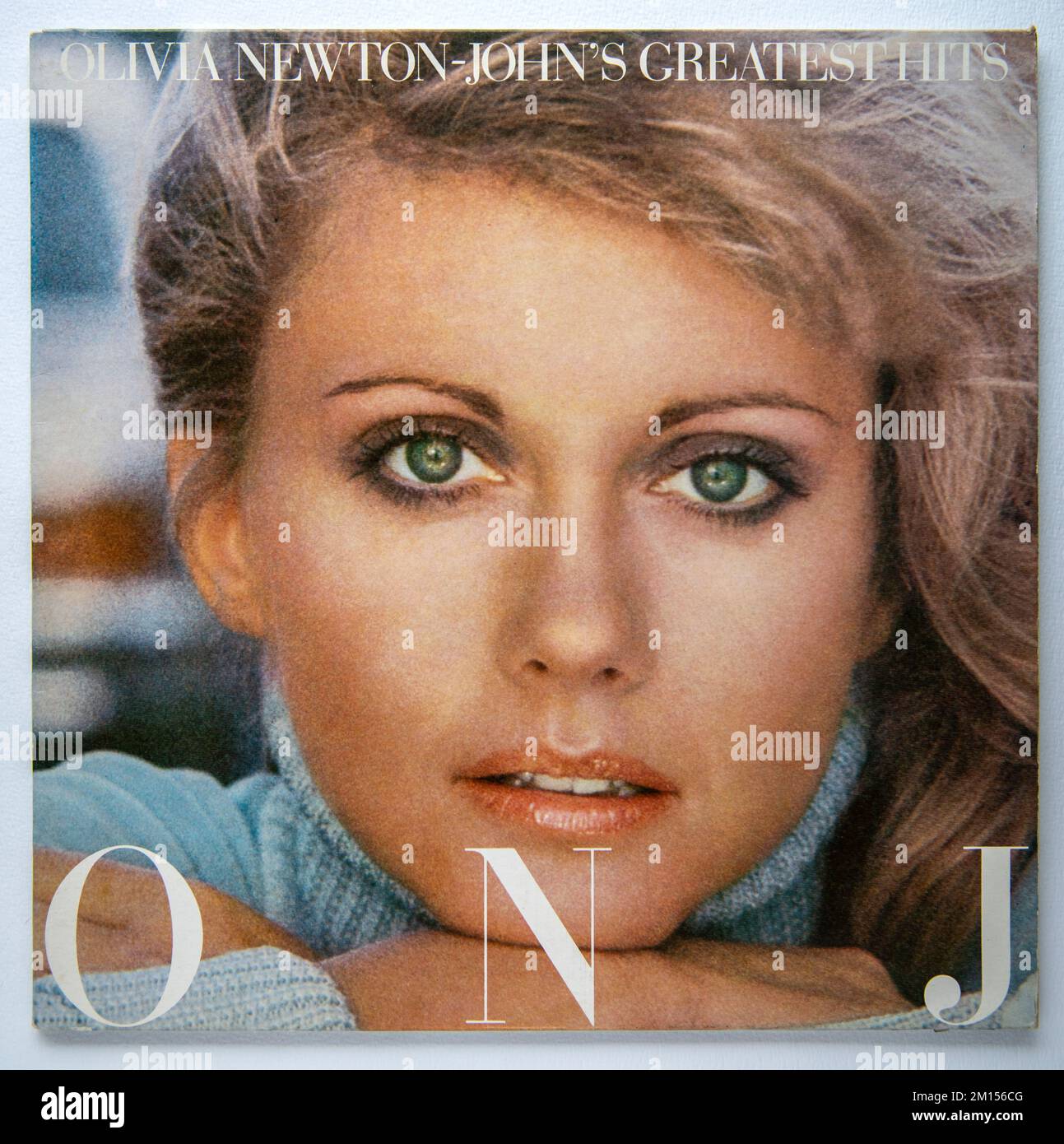 LP cover of Olivia Newton John's Greatest Hits album, which was released in 1977 Stock Photo Alamy