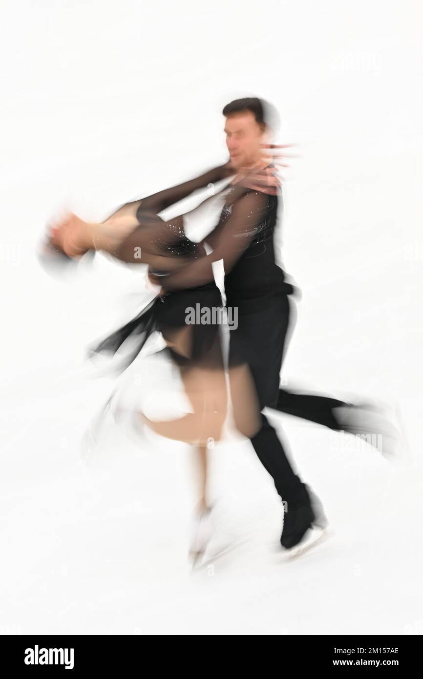 Charlene GUIGNARD & Marco FABBRI (ITA), during Senior Ice Dance