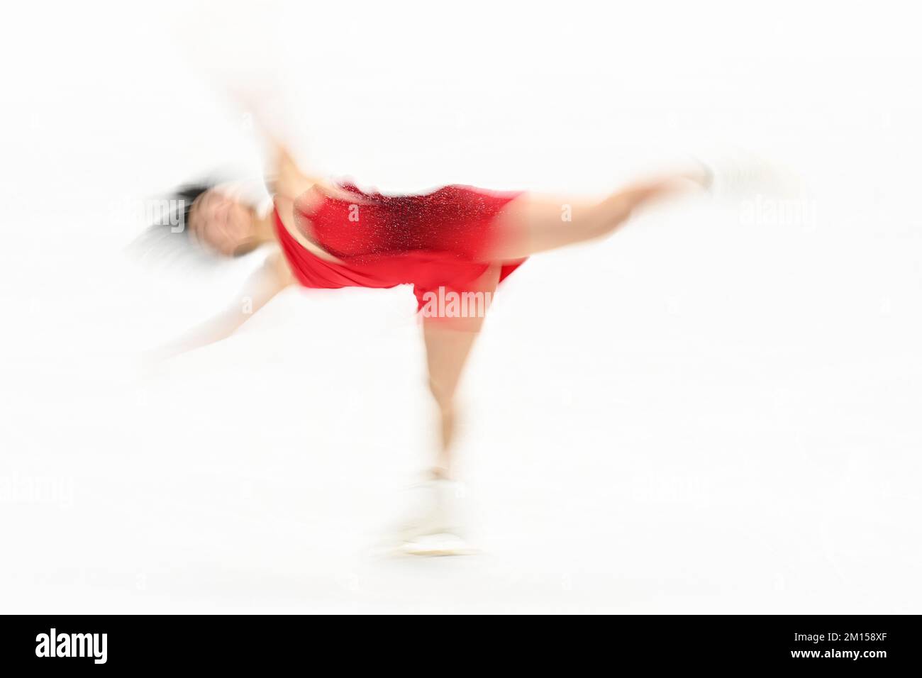 Kaori SAKAMOTO (JPN), during Senior Women Practice, at the ISU Grand