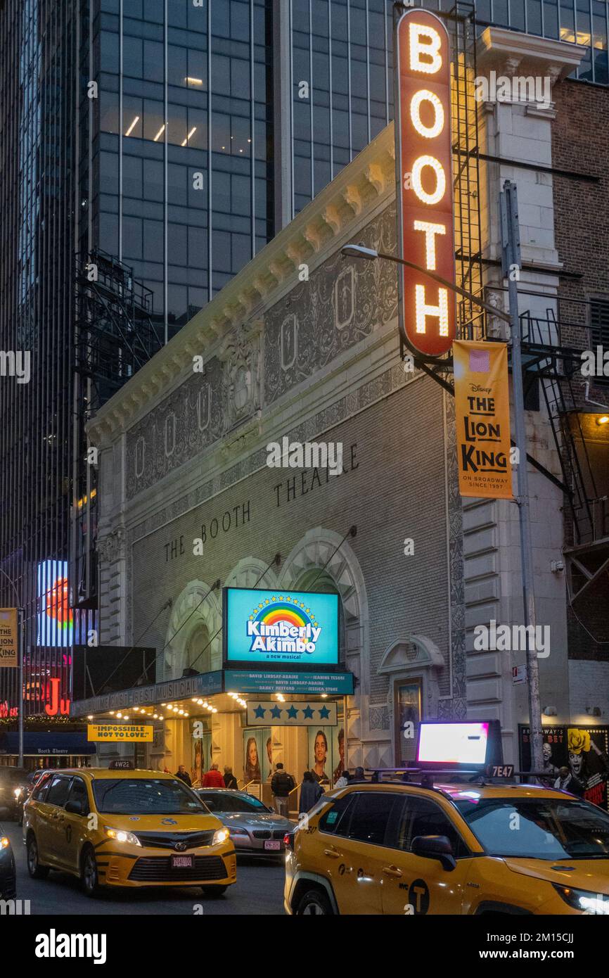 The booth theater broadway hi-res stock photography and images - Alamy