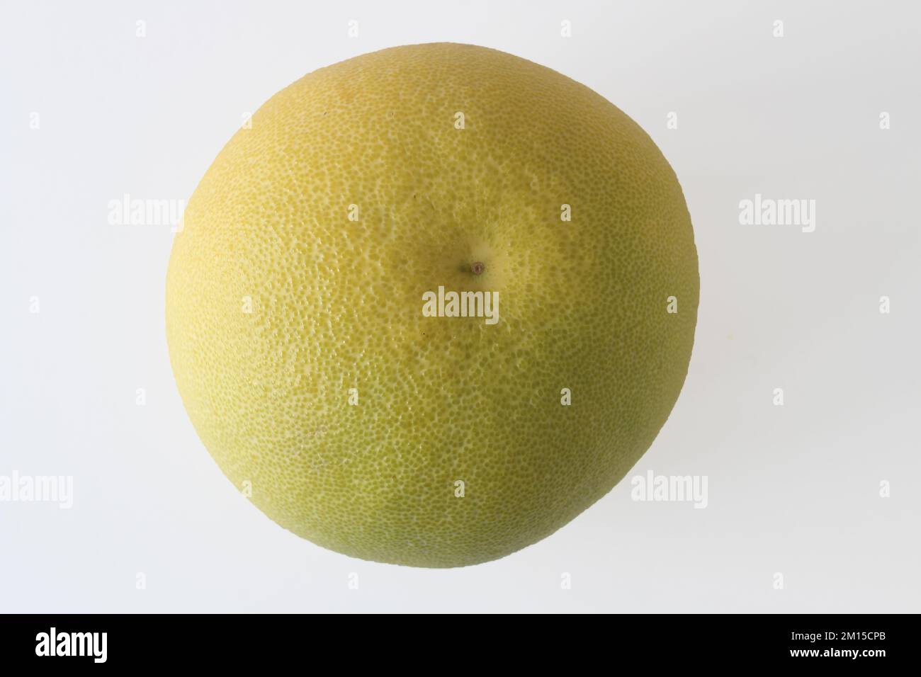 Grapefruit or pomelo fruit isolated on white background. Top view. Stock Photo