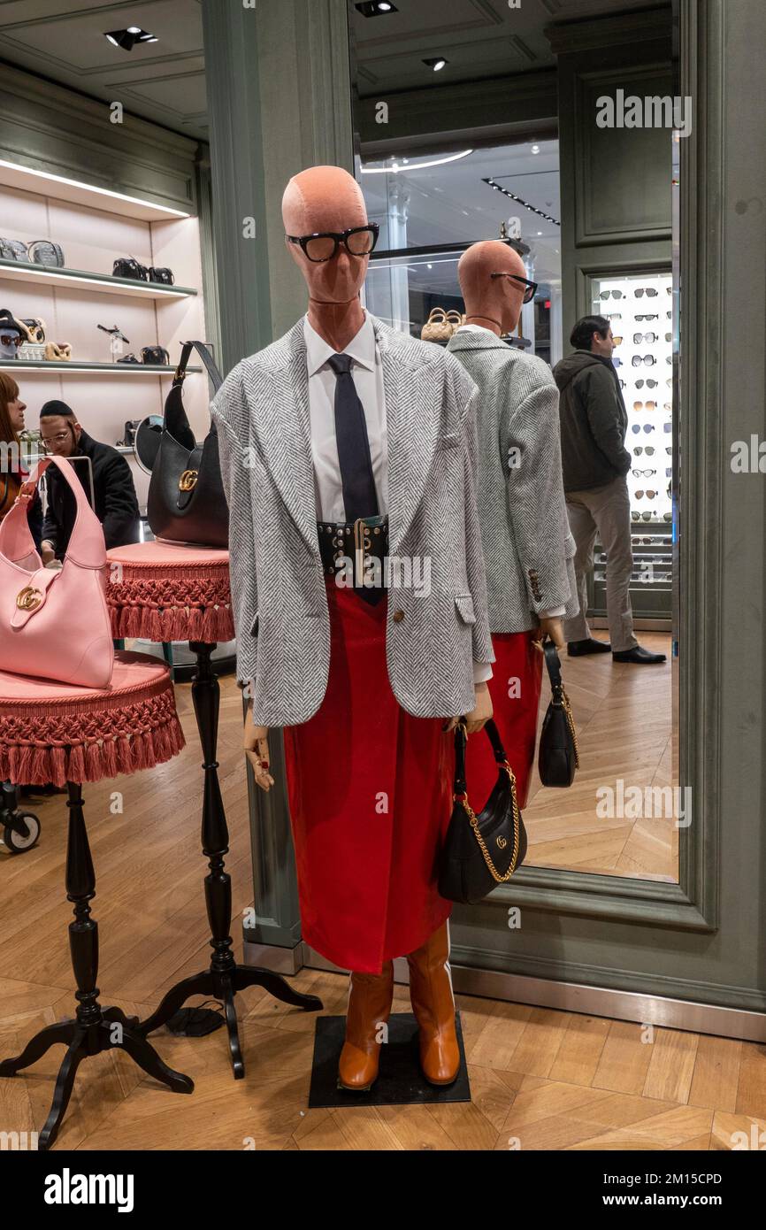 Saks Fifth Avenue is a flagship luxury department store in Midtown