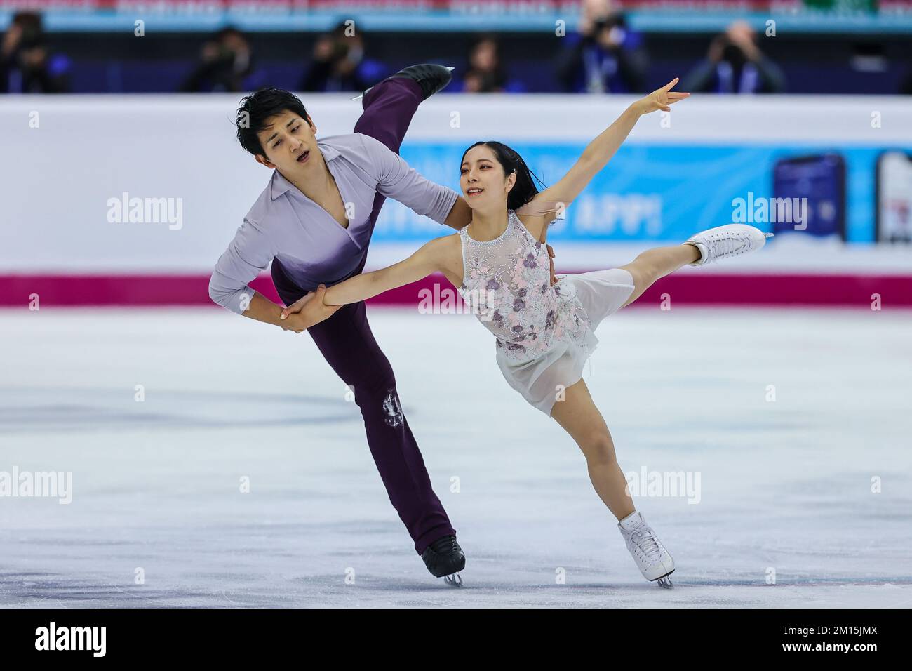 Turin, Italy. 09th Dec, 2022. Riku Miura and Ryuichi Kihara of Japan