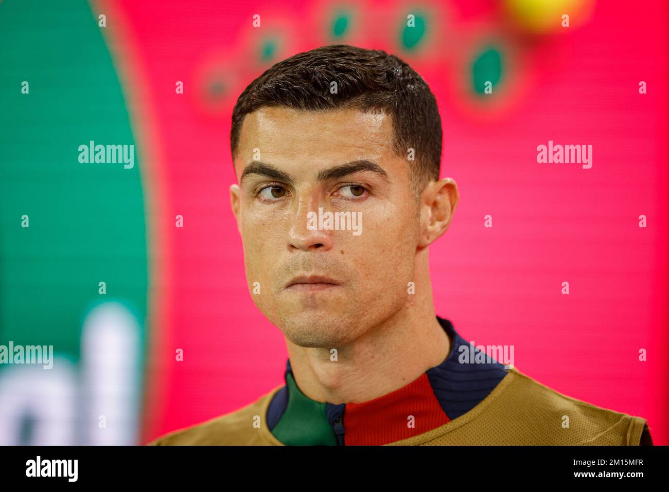 Doha, Qatar. 10th Dec, 2022. CRISTIANO RONALDO of Portugal during the match between Croatia x Brazil, valid for the quarterfinals of the World Cup, held at the Education City Stadium in Doha, Qatar. Credit: Rodolfo Buhrer/La Imagem/FotoArena/Alamy Live News Stock Photo