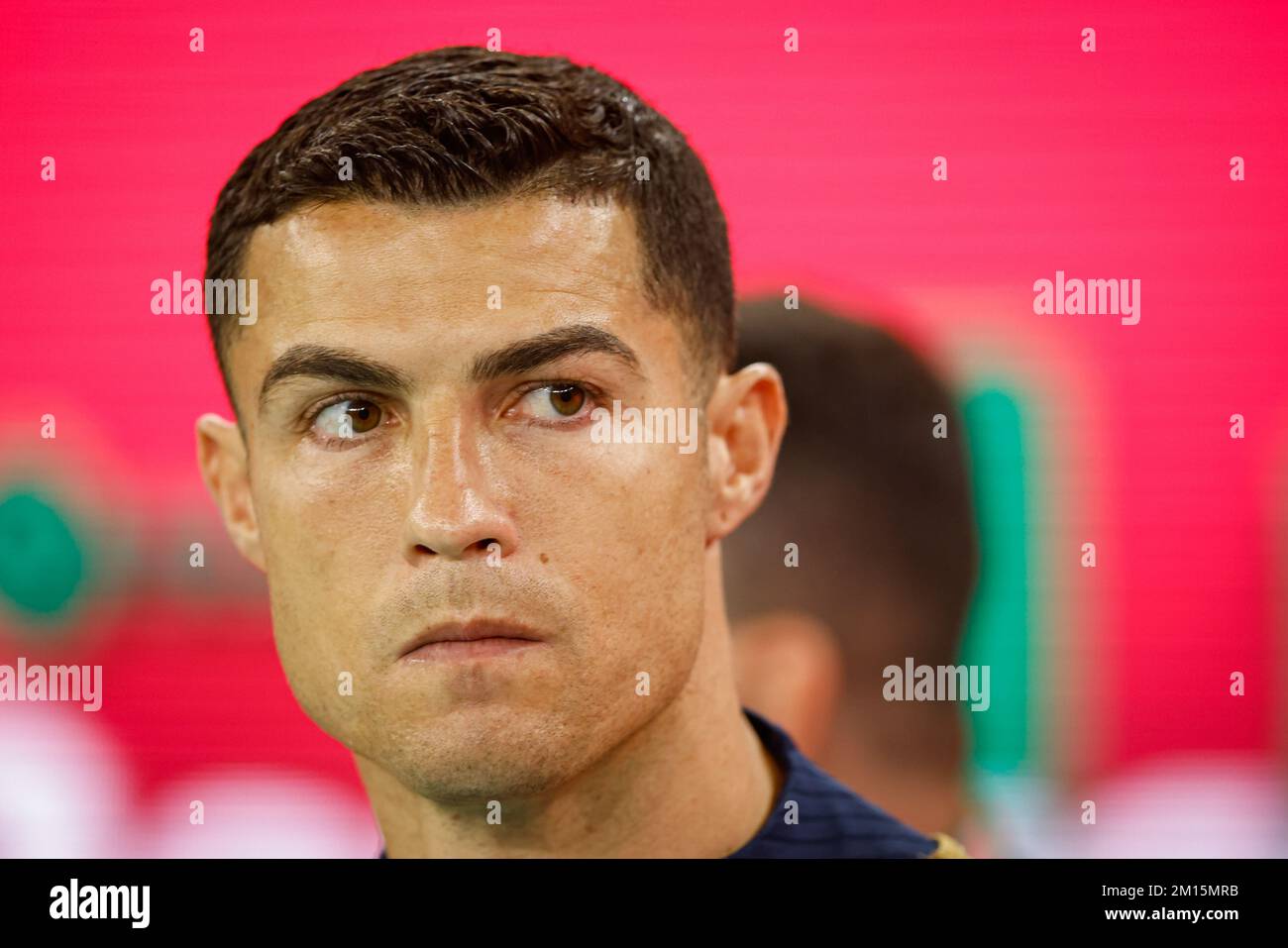 Doha, Qatar. 10th Dec, 2022. CRISTIANO RONALDO of Portugal during the match between Croatia x Brazil, valid for the quarterfinals of the World Cup, held at the Education City Stadium in Doha, Qatar. Credit: Rodolfo Buhrer/La Imagem/FotoArena/Alamy Live News Stock Photo