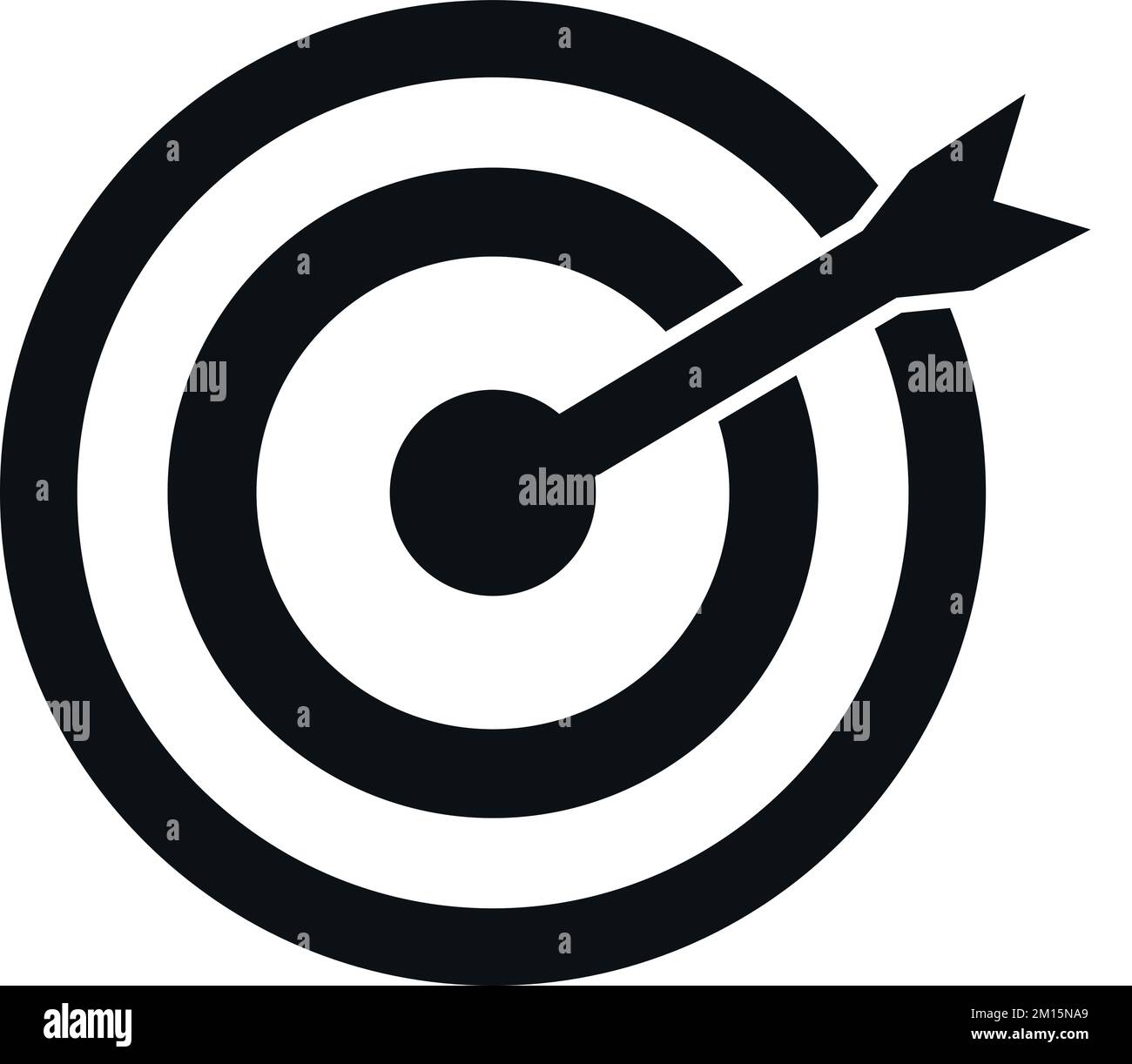 Target icon. Goal symbol. Simple flat design. Vector art Stock Vector Image & Art Alamy