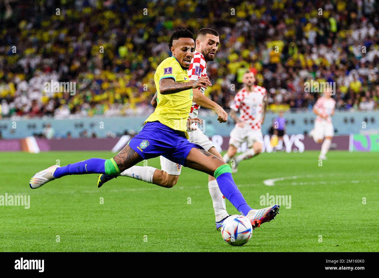 Doha, Qatar. 09th Dec, 2022. Education City Eder Militao do Brasil Stadium during the match between Croatia vs Brazil, valid for the quarterfinals of the World Cup, held at Education City Stadium in Doha, Qatar. (Marcio Machado/SPP) Credit: SPP Sport Press Photo. /Alamy Live News Stock Photo