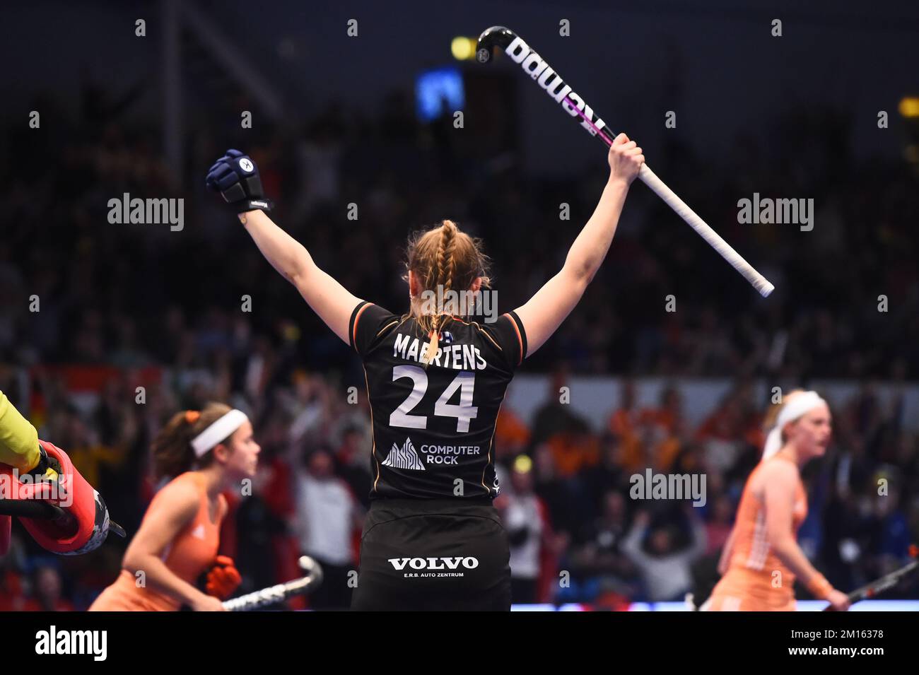 Hamburg, Germany. 10th Dec, 2022. Field hockey, hall, women, European